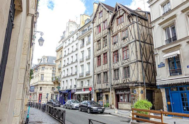 Appartement Quartier Dans Le Marais Hotel De Ville Paris Exteriör bild